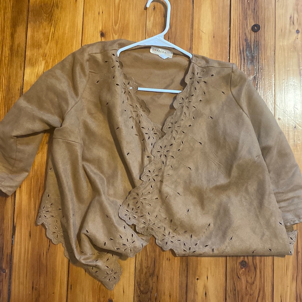 Love Crazy Tan Jacket